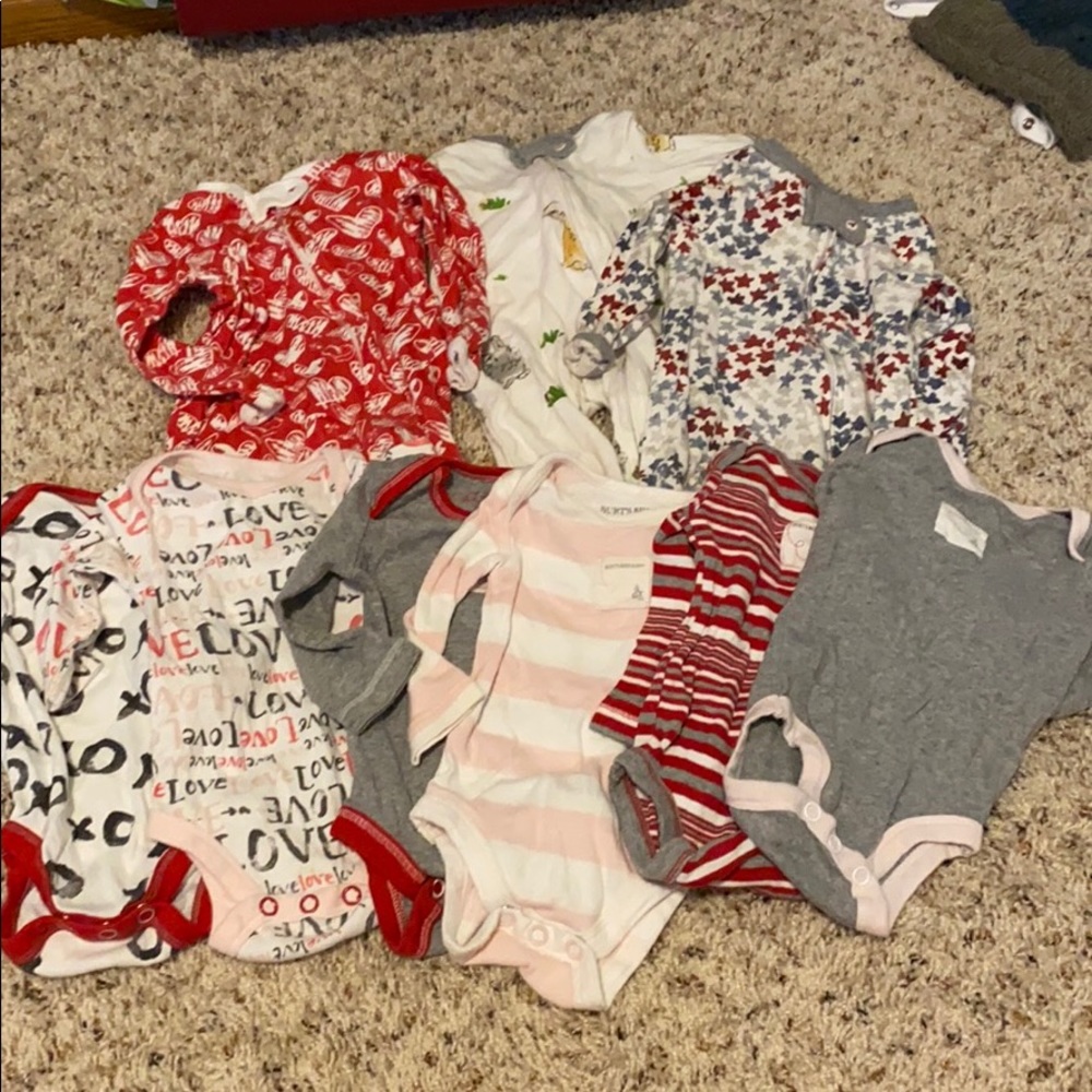 Burts bees baby newborn lot